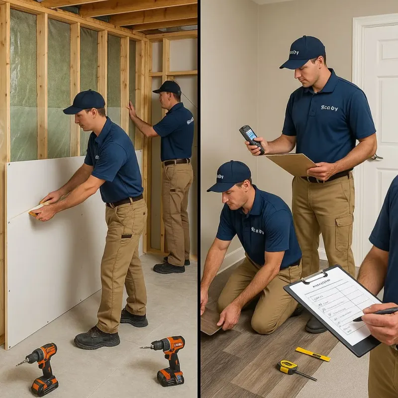 Repairs and Reconstruction process in Laguna Heights, TX