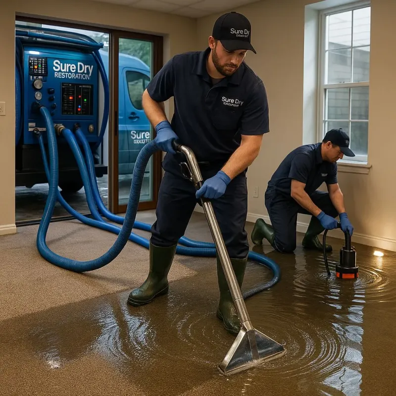 Water Extraction and Removal process in Laguna Heights, TX